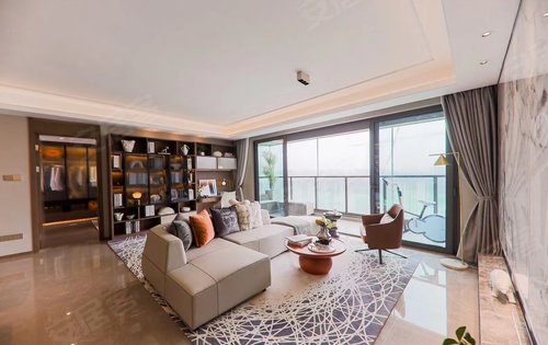 6m面宽的客厅随心所欲的共享空间