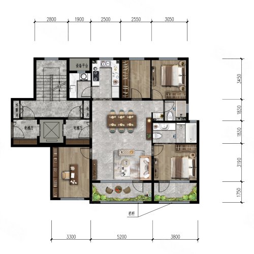 融创东环御潮府户型图