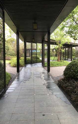 全风雨连廊覆盖回家无惧风雨