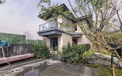 成都融创文旅城项目在售叠拼别墅面积122㎡190㎡洋房面积108㎡126㎡