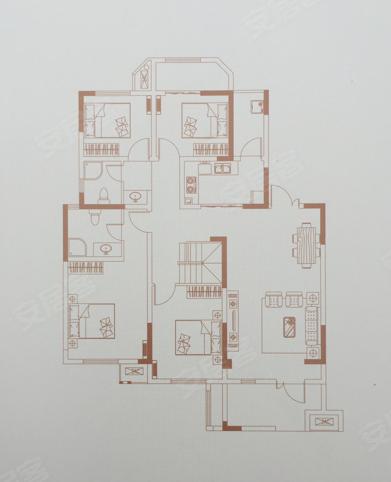 西城华府户型图