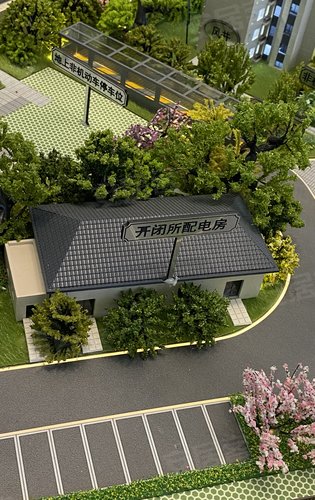 时光印象配电所被绿化包围