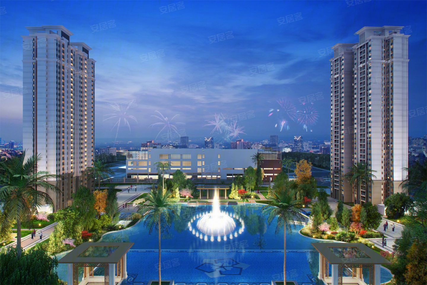 恒大御湖郡专车看房