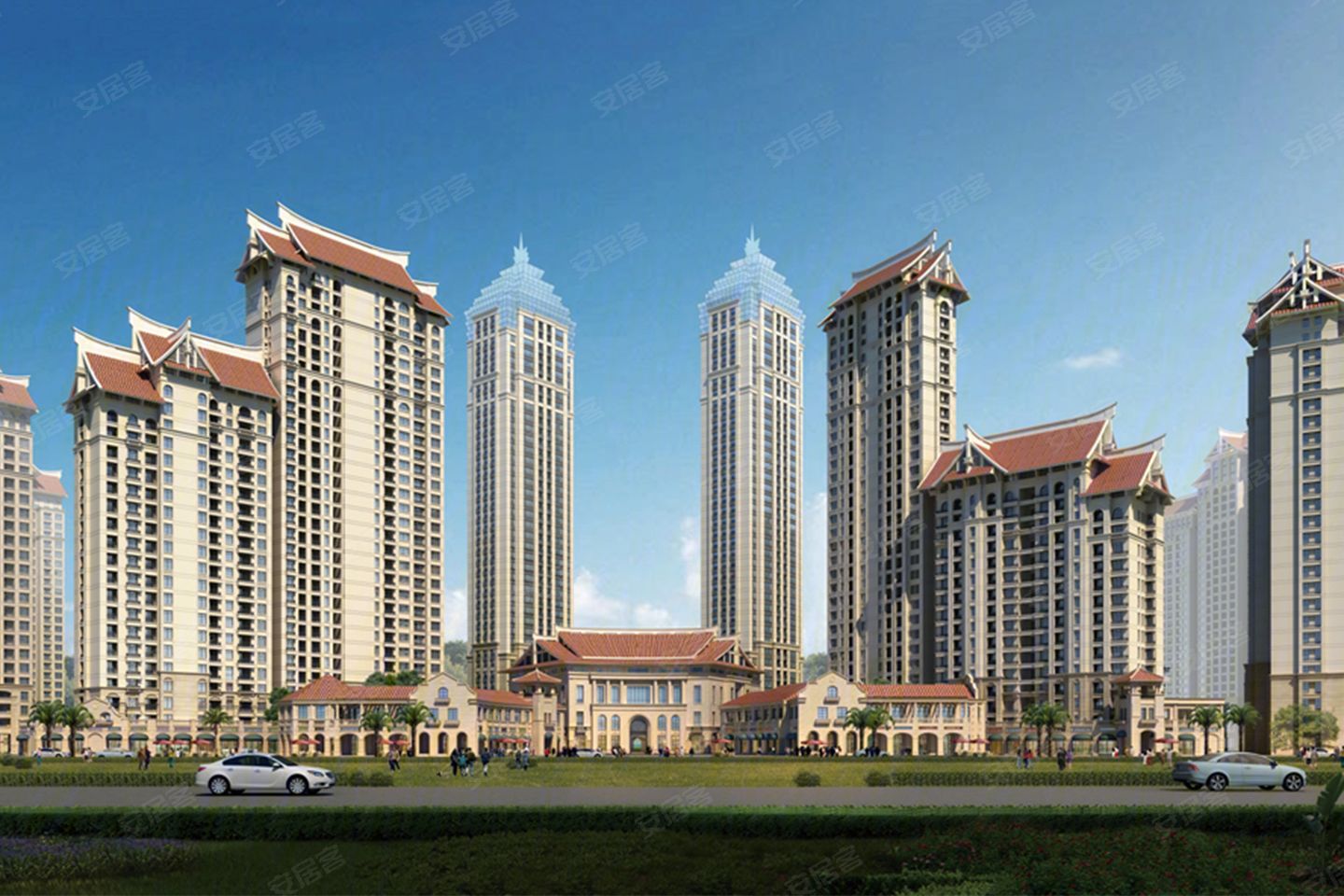 水晶湖郡专车看房