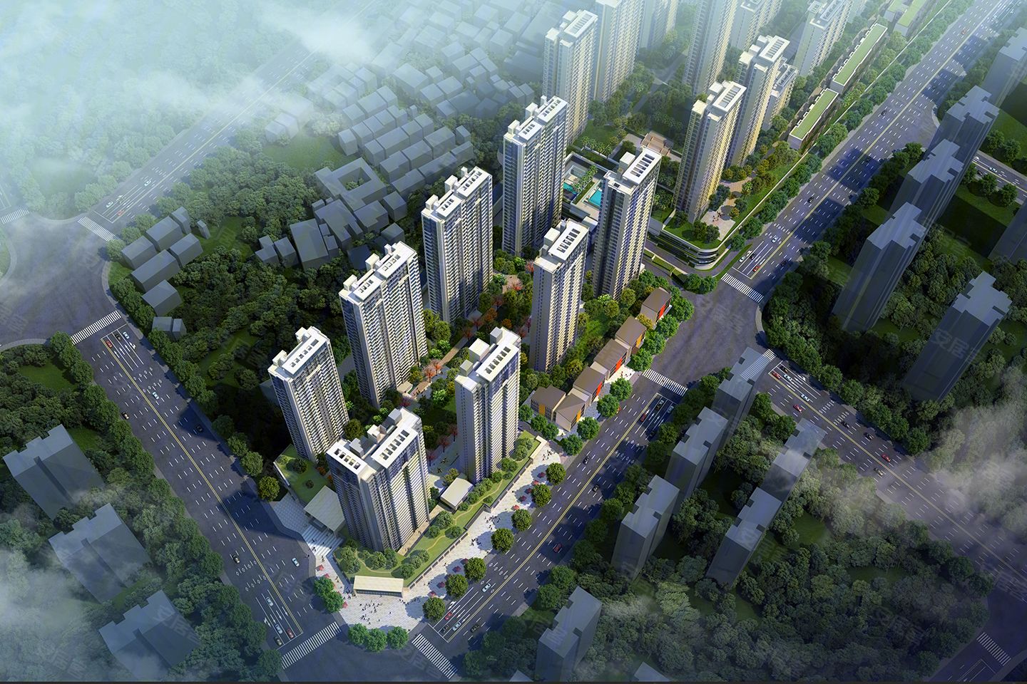 "保利天玺"专车看房