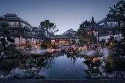 温江区国色天乡隆科蓝城锦上春风楼盘新房真实图片