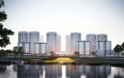 岳麓区洋湖欣利湘江左岸楼盘新房真实图片