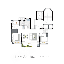 南光城长洛里户型图