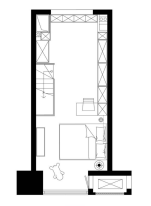 乐道熊猫公寓户型图