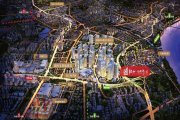 两江新区空港绿地保税中心写字楼楼盘新房真实图片