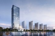 浦口江北中央商务区江畔都会上城楼盘新房真实图片