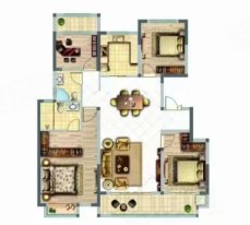 中昶书香澜庭户型图