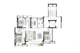 中信云上都会户型图